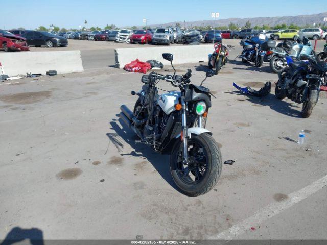  Salvage Indian Motorcycle Co Scout