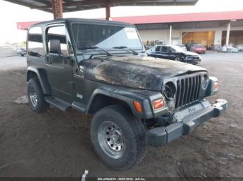  Salvage Jeep Wrangler