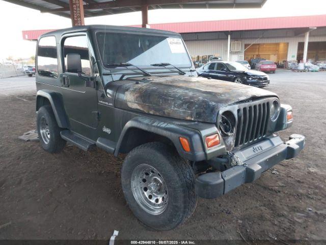  Salvage Jeep Wrangler
