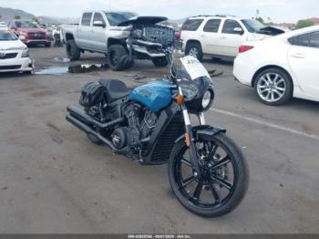  Salvage Indian Motorcycle Co Scout