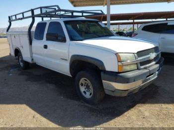  Salvage Chevrolet Silverado 2500