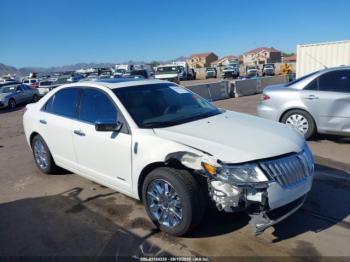  Salvage Lincoln MKZ Hybrid