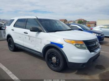  Salvage Ford Police Interceptor