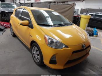  Salvage Toyota Prius c