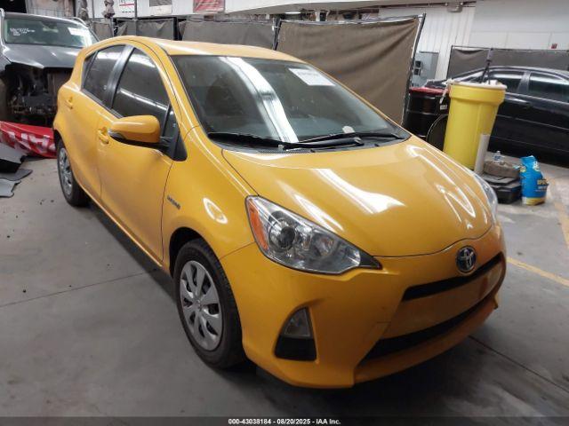  Salvage Toyota Prius c