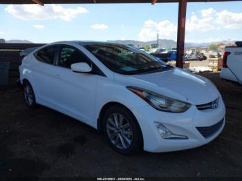  Salvage Hyundai ELANTRA