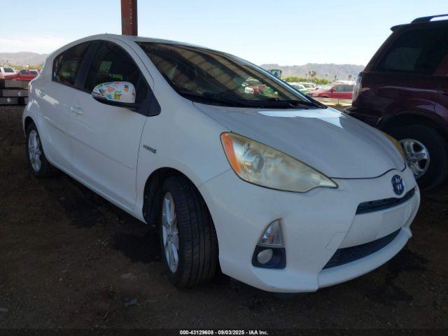  Salvage Toyota Prius c