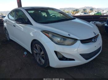  Salvage Hyundai ELANTRA