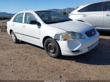  Salvage Toyota Corolla