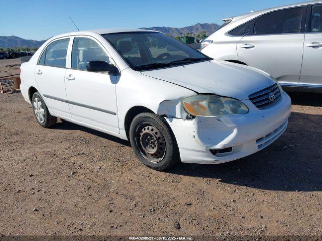  Salvage Toyota Corolla
