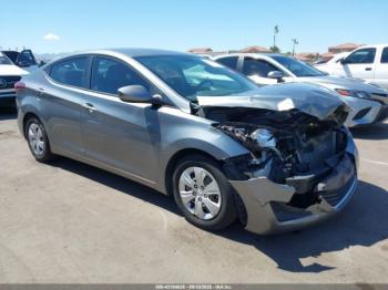  Salvage Hyundai ELANTRA