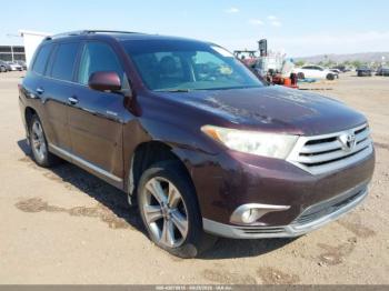  Salvage Toyota Highlander