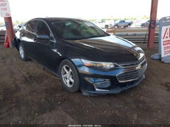  Salvage Chevrolet Malibu
