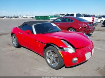  Salvage Pontiac Solstice