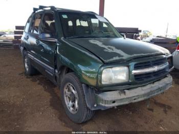  Salvage Chevrolet Tracker