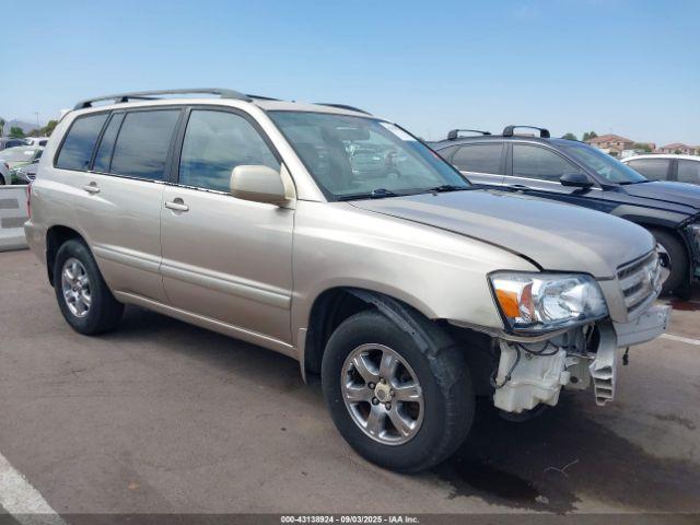  Salvage Toyota Highlander