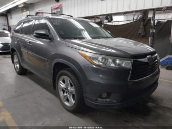  Salvage Toyota Highlander