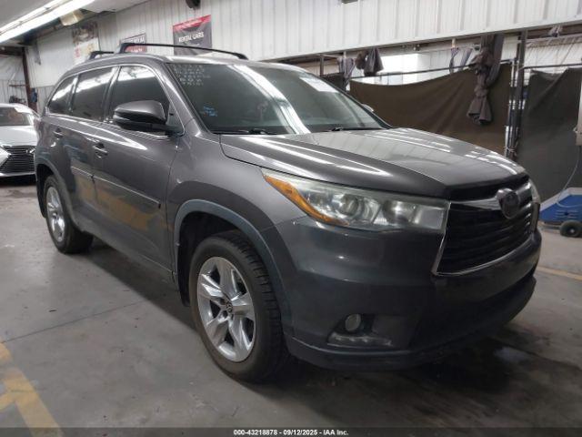  Salvage Toyota Highlander