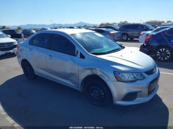  Salvage Chevrolet Sonic
