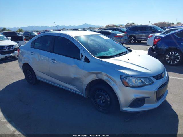  Salvage Chevrolet Sonic