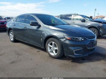  Salvage Chevrolet Malibu