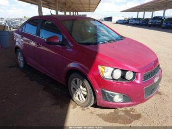  Salvage Chevrolet Sonic