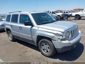  Salvage Jeep Patriot