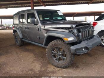  Salvage Jeep Wrangler