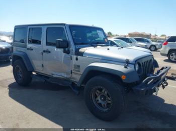  Salvage Jeep Wrangler