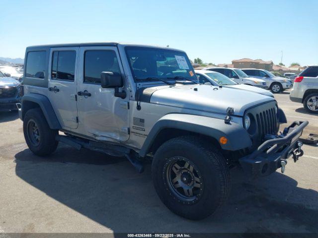 Salvage Jeep Wrangler