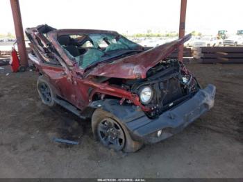  Salvage Jeep Wrangler