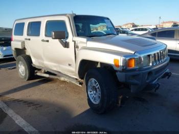  Salvage HUMMER H3 Suv