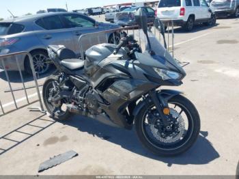  Salvage Kawasaki Ex650