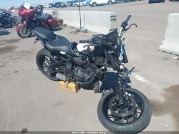  Salvage Yamaha Mt07