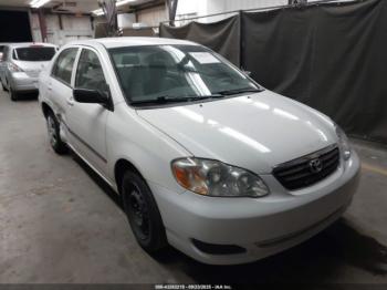  Salvage Toyota Corolla