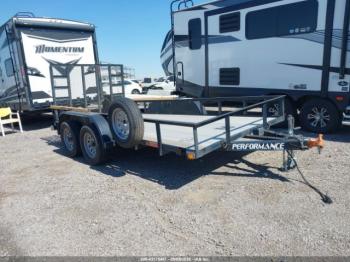 Salvage Aca 16ft Trailer