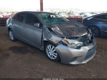  Salvage Toyota Corolla