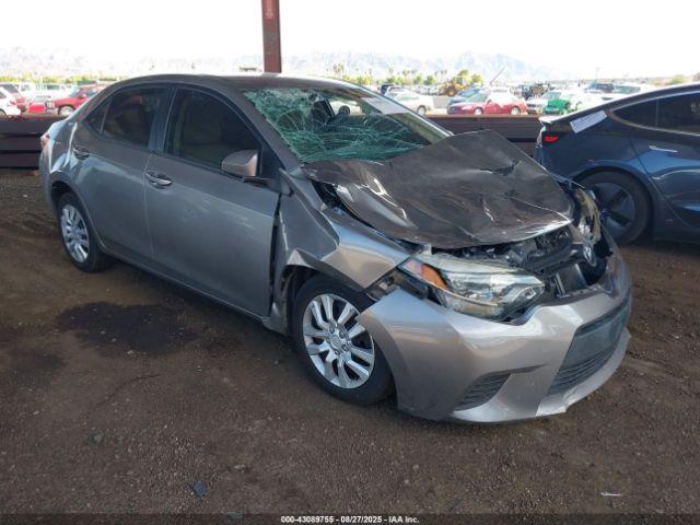  Salvage Toyota Corolla