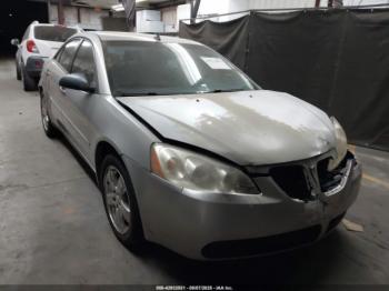  Salvage Pontiac G6