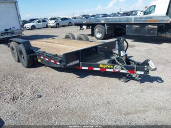  Salvage Big Tex Flatbed Trailer