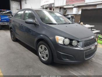  Salvage Chevrolet Sonic