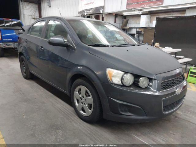  Salvage Chevrolet Sonic