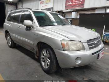  Salvage Toyota Highlander