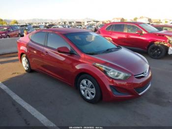  Salvage Hyundai ELANTRA