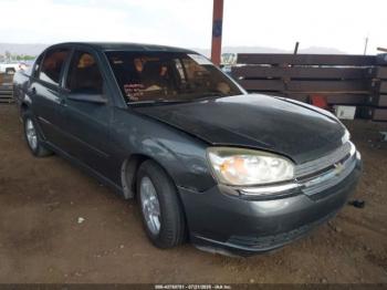  Salvage Chevrolet Malibu