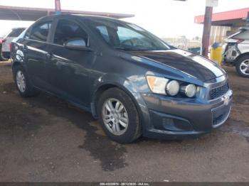  Salvage Chevrolet Sonic