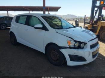  Salvage Chevrolet Sonic