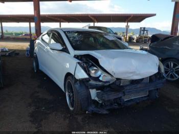  Salvage Hyundai ELANTRA