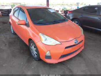  Salvage Toyota Prius c