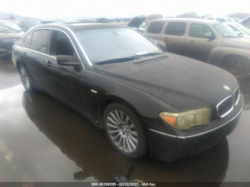  Salvage BMW 7 Series